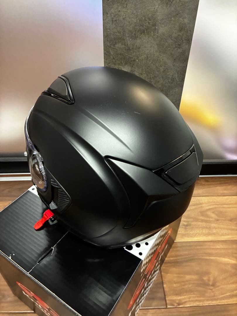 Kabuto Exceed ジェットヘルメット マットブラック　Ｌサイズ