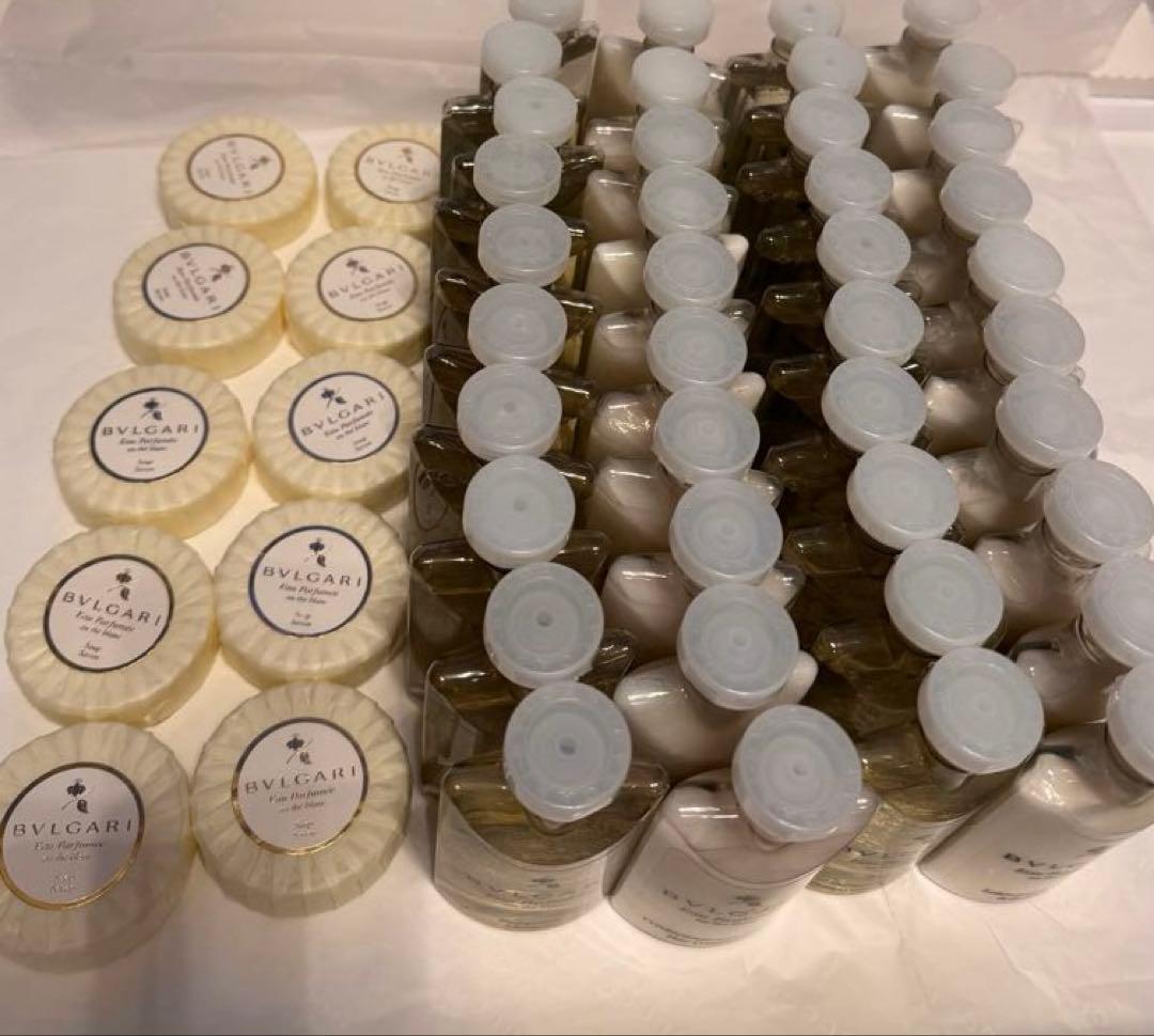 BVLGARIブルガリアメニティ50個セット新品未開封トラベルセット新生活