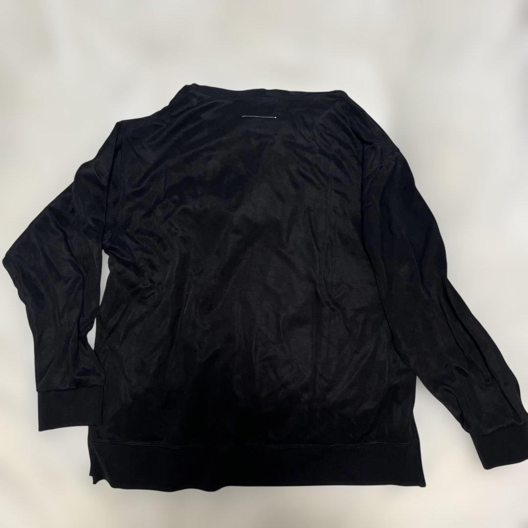 MM6 メゾンマルジェラ　オーバーサイズ　フーディ　トップス　16 キッズ　黒