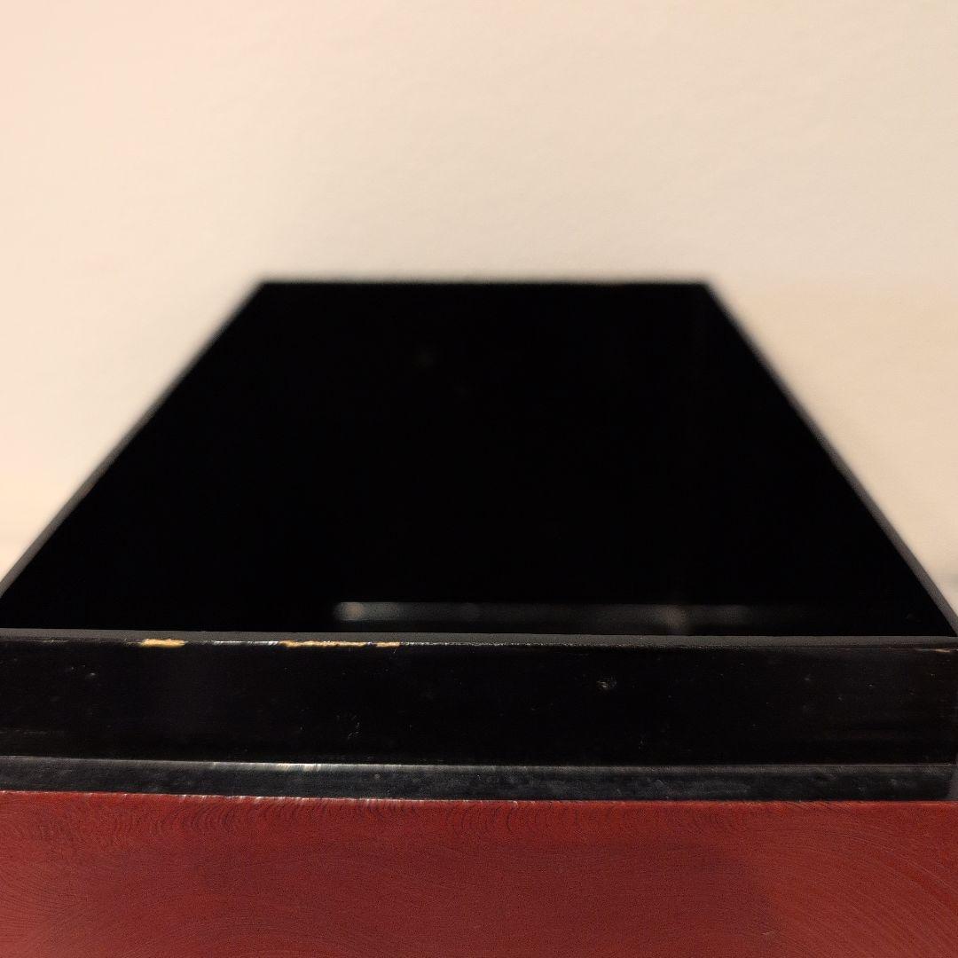 山口茂造（茶碗　振出　茶巾たて）　朱塗 茶箱セット 茶道具