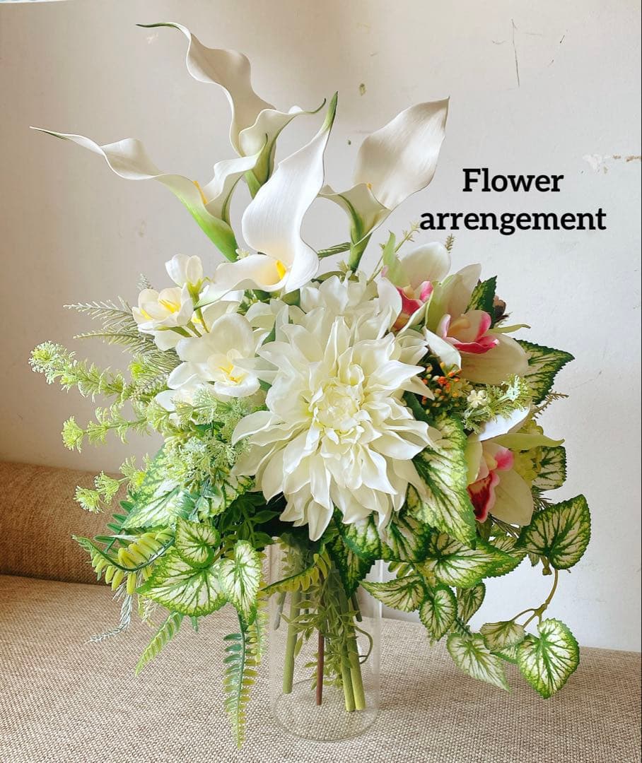 はっしーさま専用　フラワーアレンジメント　フラワーリース　造花