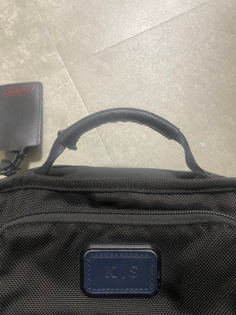 TUMI 多機能 ブラック バックパック ALPHA2