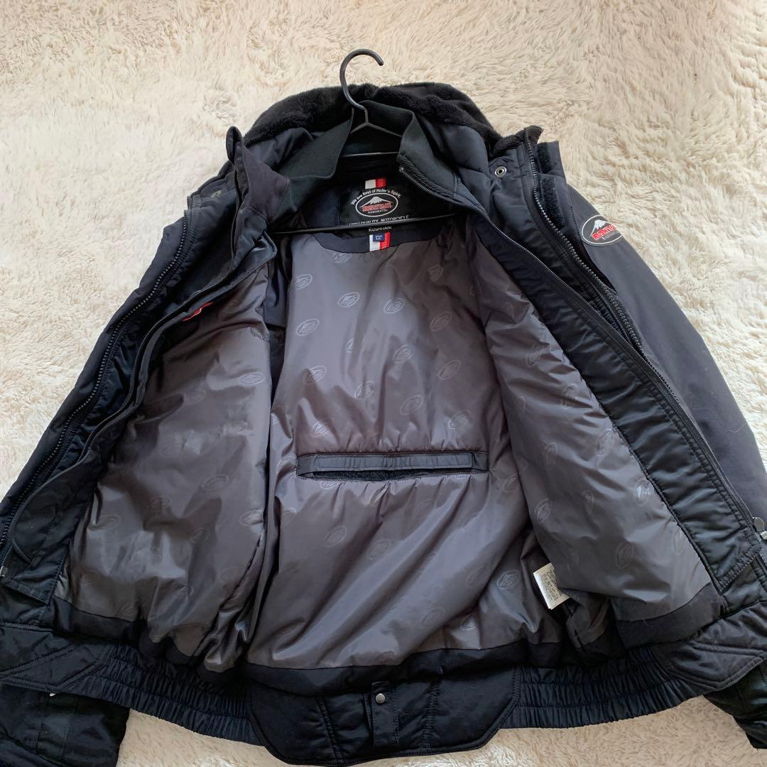 KUSHITANI ウインタージャケット LL ブラック/レッド