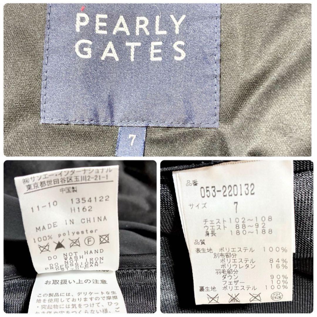 PEARLY GATES パーリーゲイツ　ゴルフ　ダウンジャケット XXL