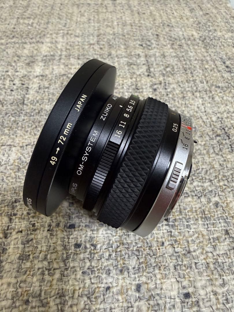 フィルムカメラ OLYMPUS ZUIKO AUTO-W 18mm F3.5