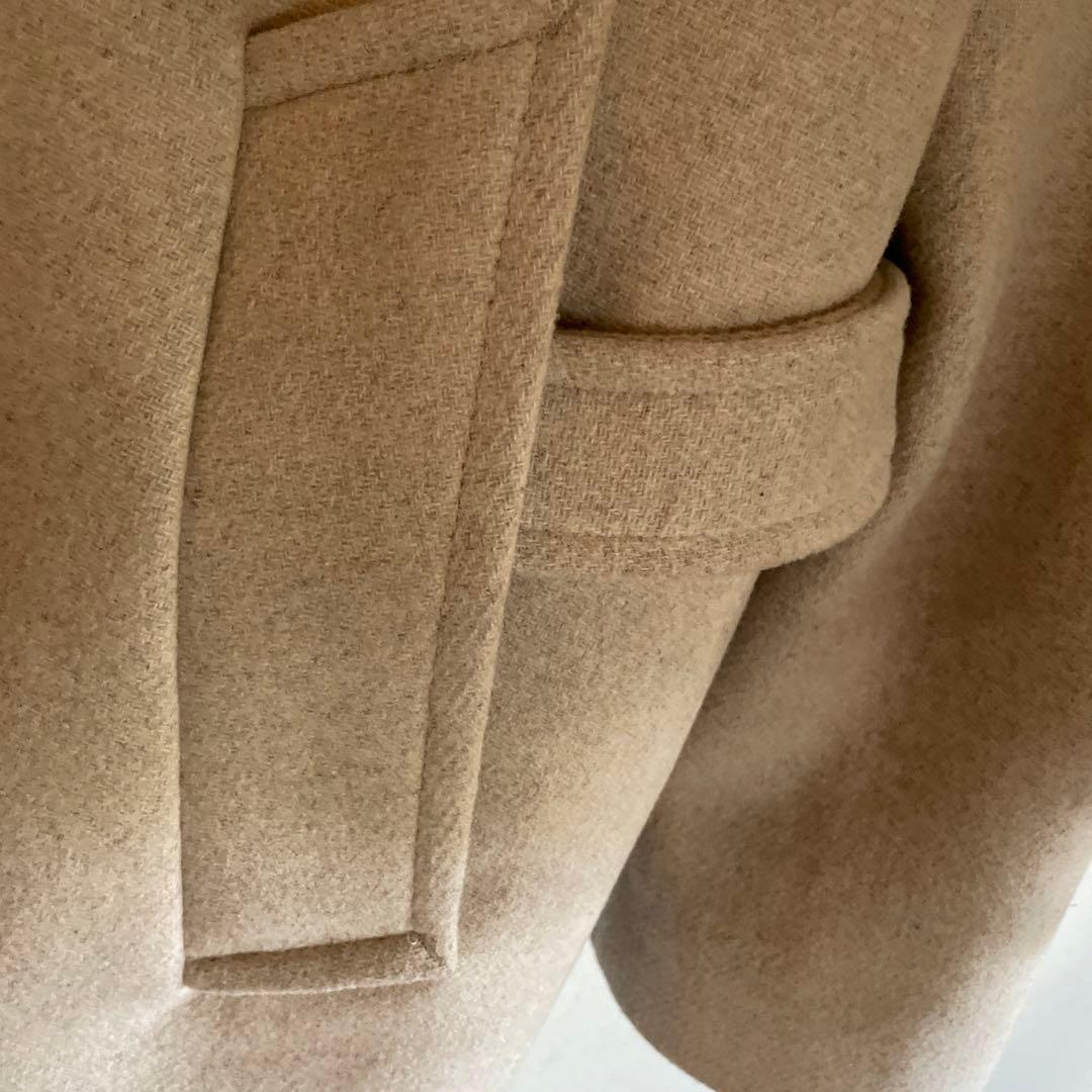 ZARA 白ベージュ ダブルブレスト チェスターコート 美品