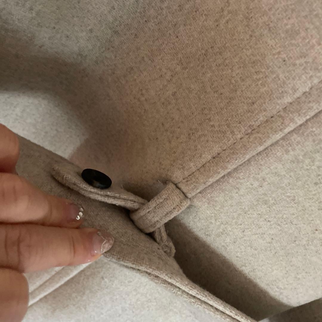 ZARA 白ベージュ ダブルブレスト チェスターコート 美品