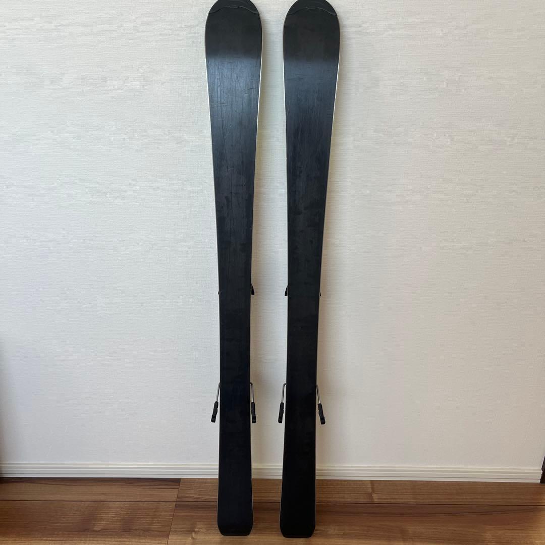 Salomon スキー板 青/黄 ビンディング付き