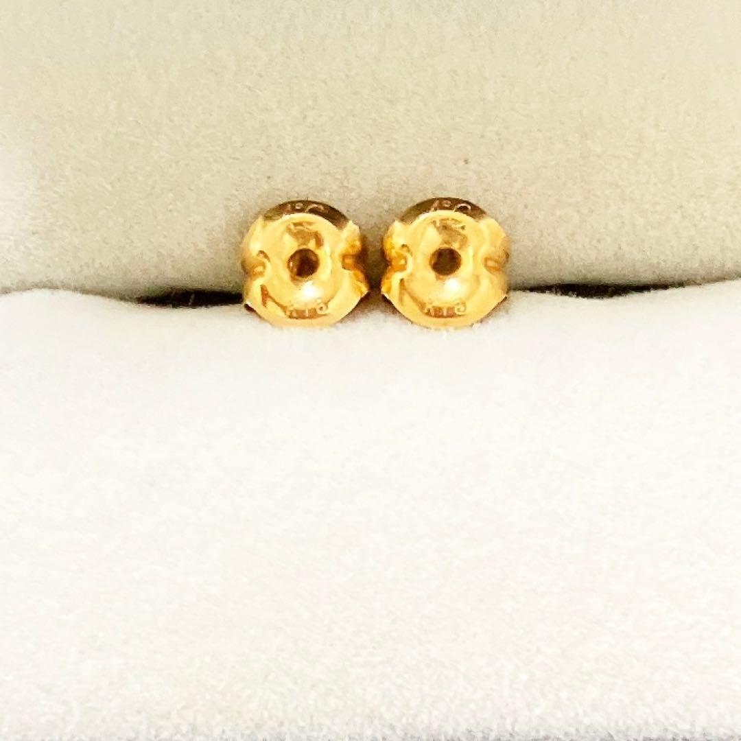 ⭐︎新品　4°C ピアス　k18 ハート　ダイヤモンド