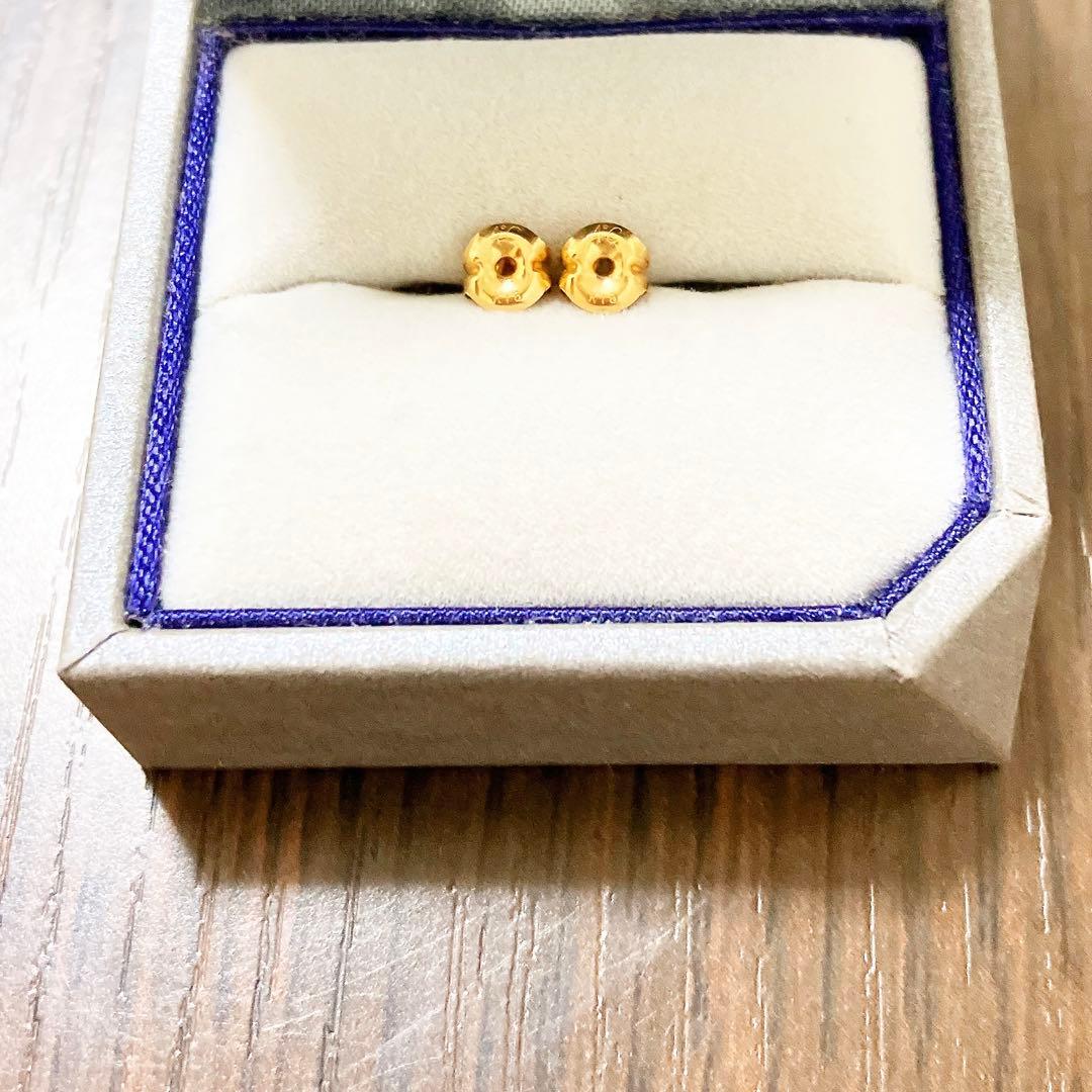 ⭐︎新品　4°C ピアス　k18 ハート　ダイヤモンド