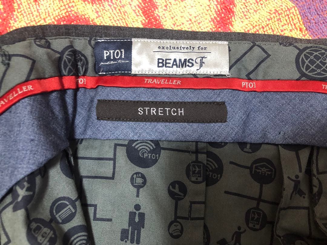 新品未使用品 PT01 EVO FIT スラックス 46 (チャコールグレー)