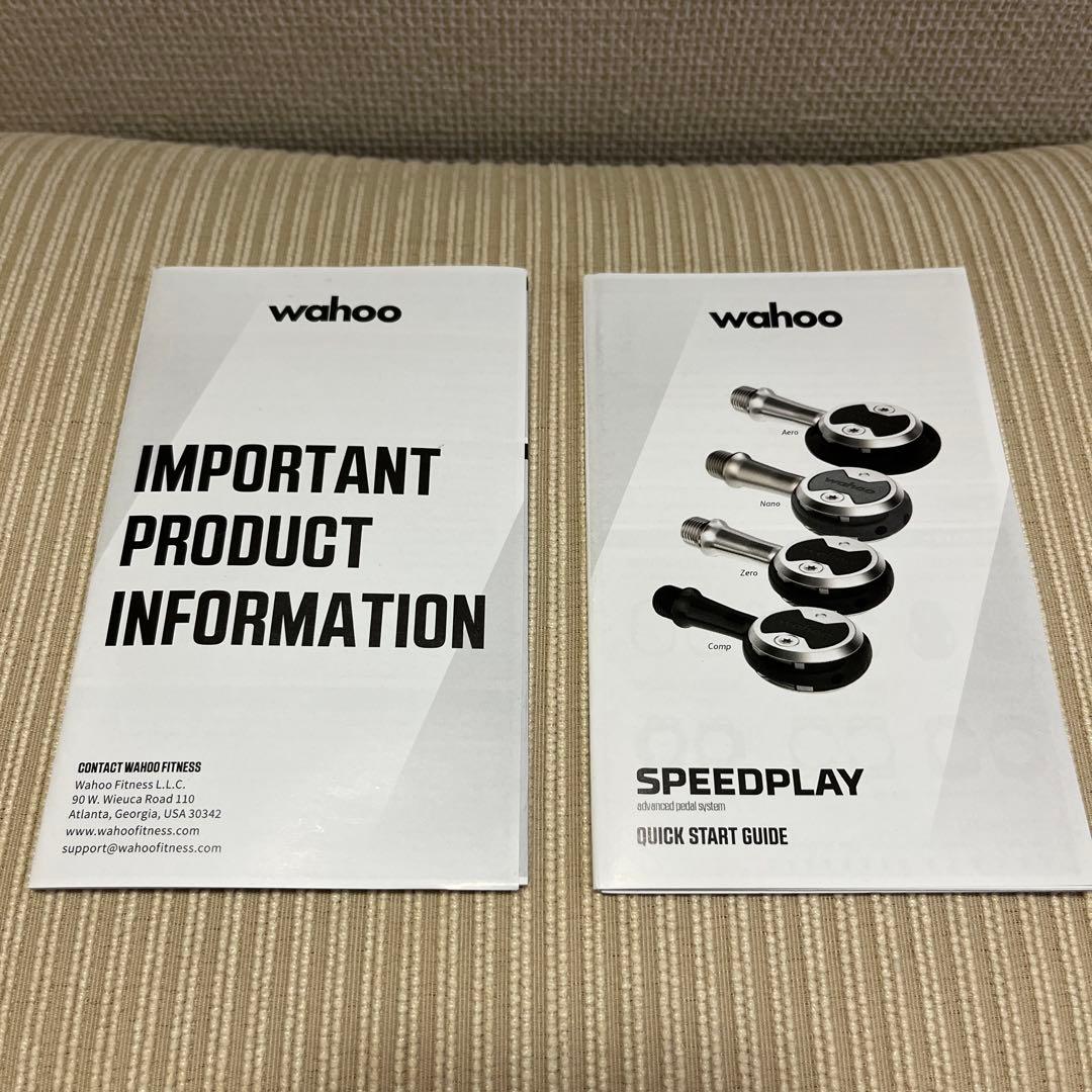 wahoo SPEEDPLAY NANO ビンディングペダル