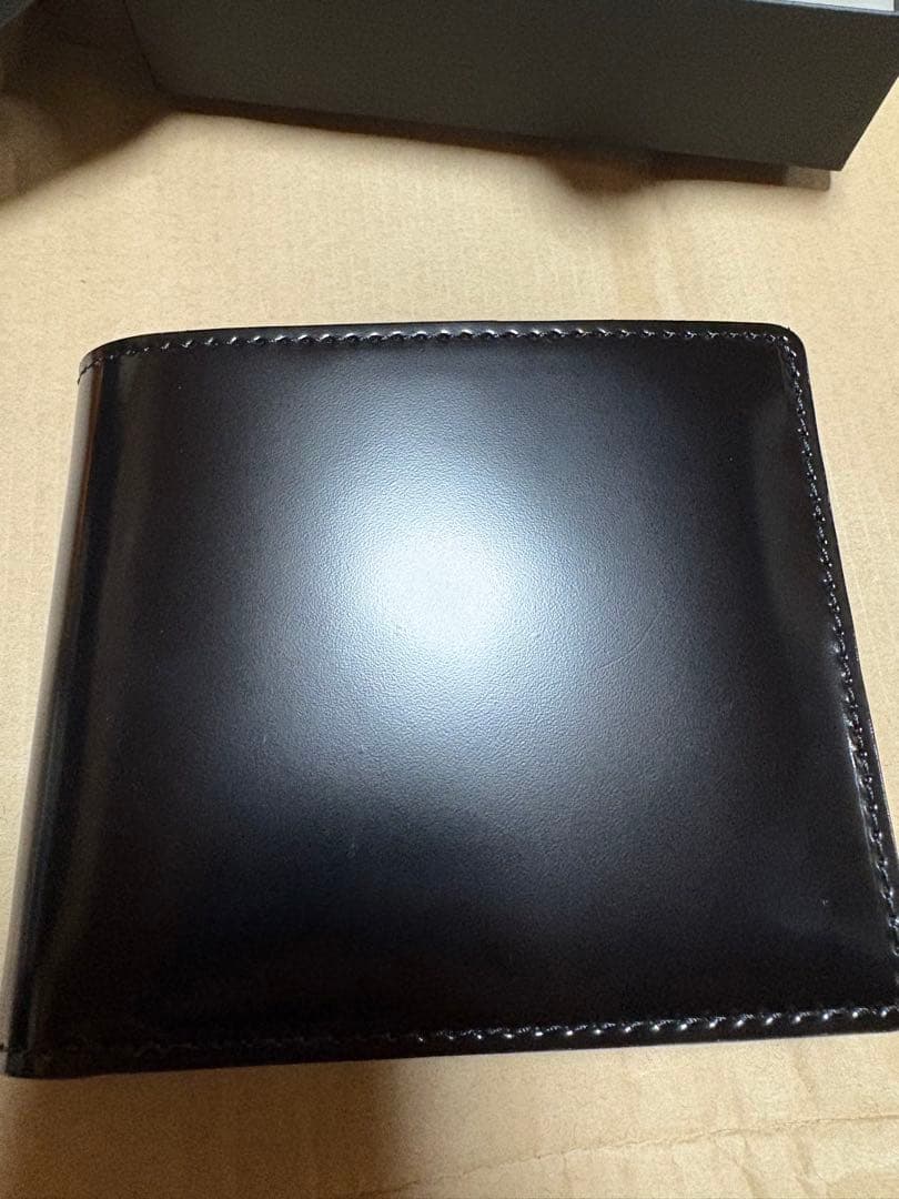 FLYING HORSE 二つ折り財布 ブラック