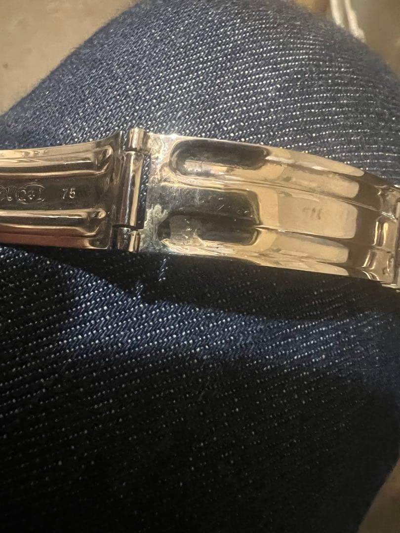 ロレックスオイスターデイトプレジョン　純正デベソリベット着お豆腐