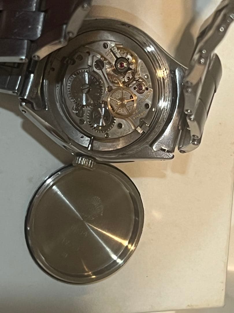 ロレックスオイスターデイトプレジョン　純正デベソリベット着お豆腐