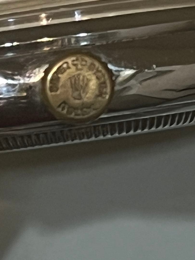 ロレックスオイスターデイトプレジョン　純正デベソリベット着お豆腐