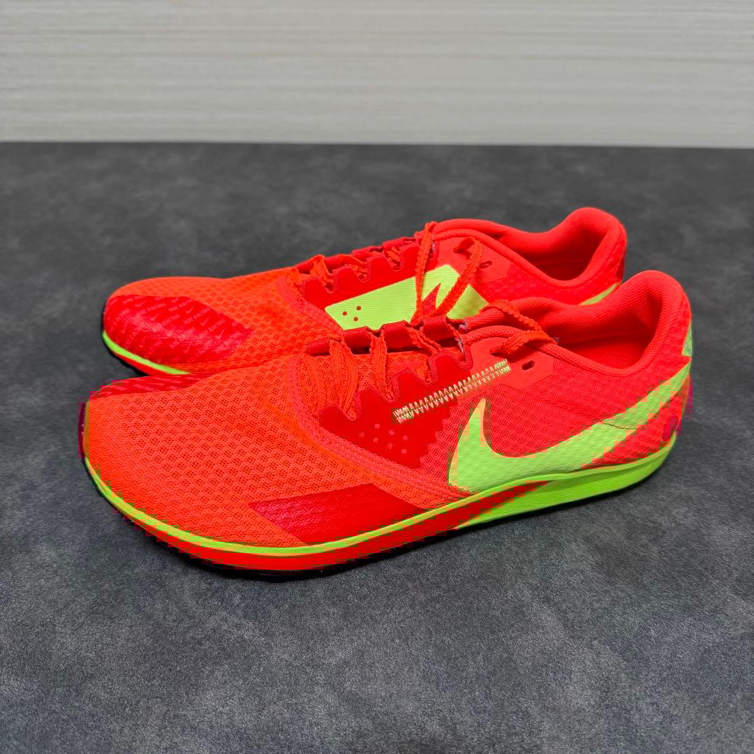 zoom rival waffle 6 オレンジ 陸上クロスカントリー グリーン