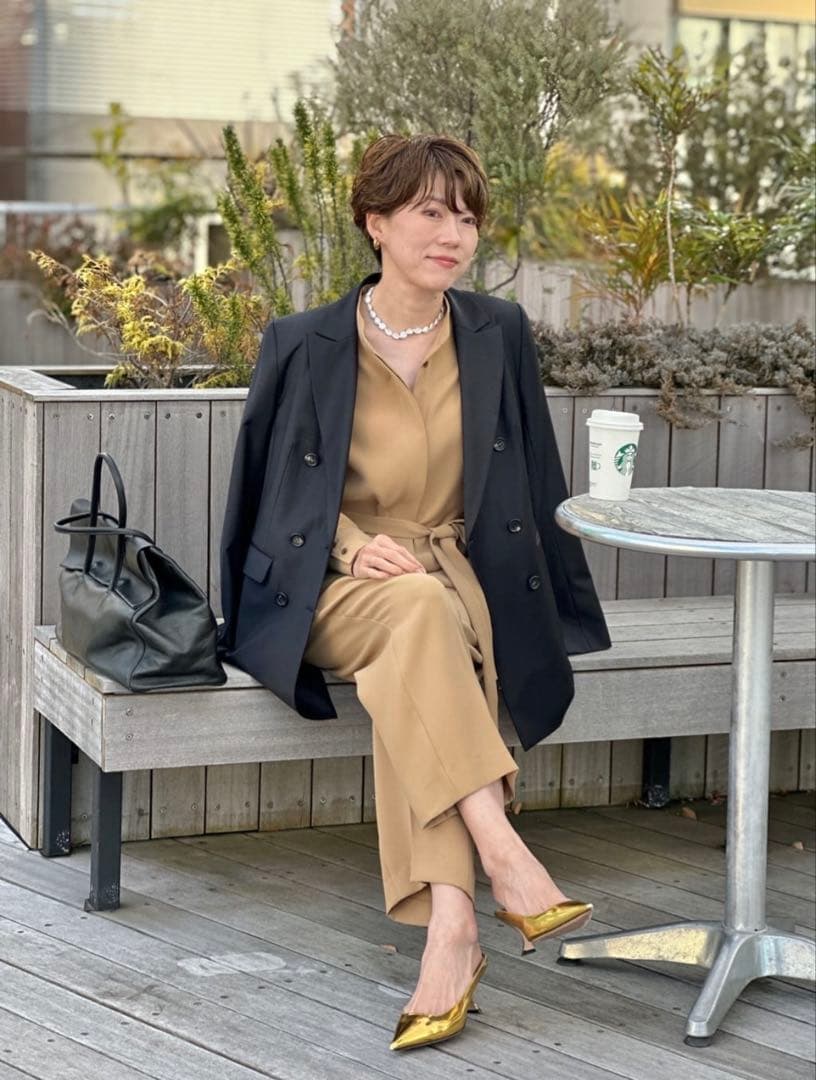 【新品タグ付き】完売Whim Gazette ダブルクロスオールインワン