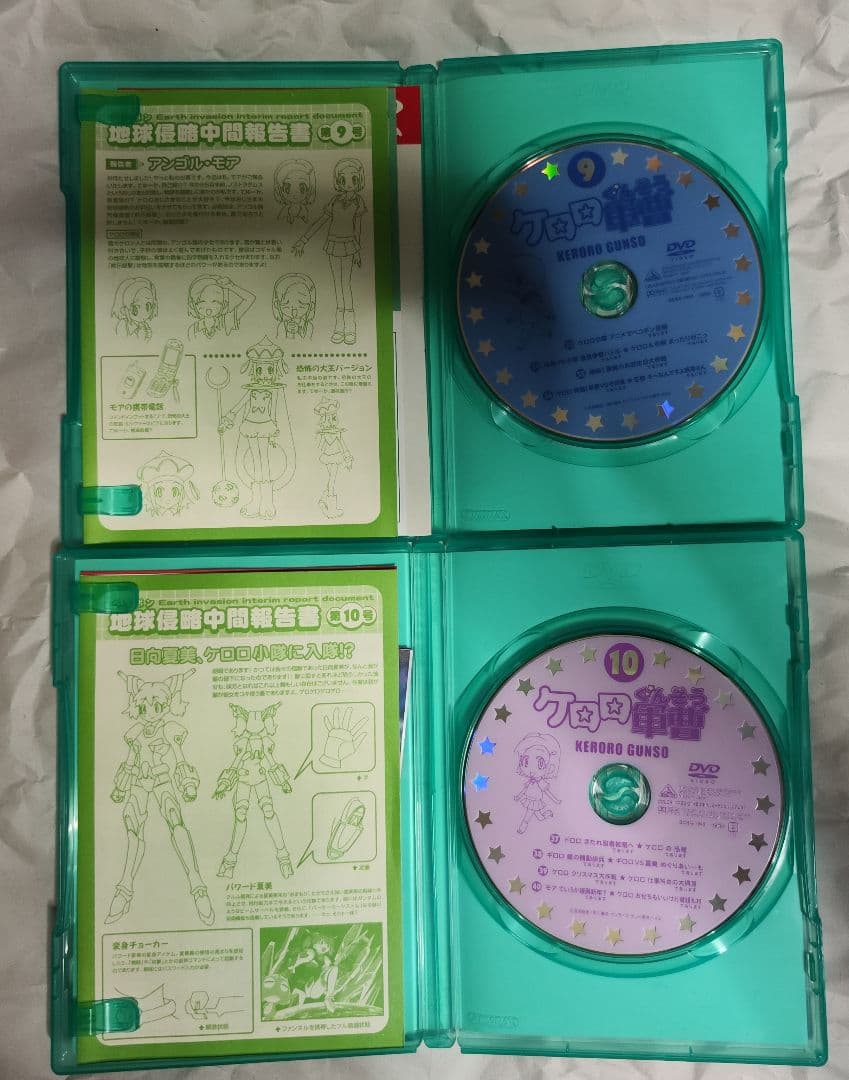中古　ケロロ軍曹1st,2ndシーズンセット　視聴確認済み