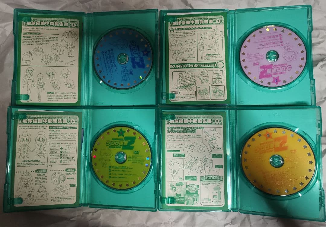 中古　ケロロ軍曹1st,2ndシーズンセット　視聴確認済み