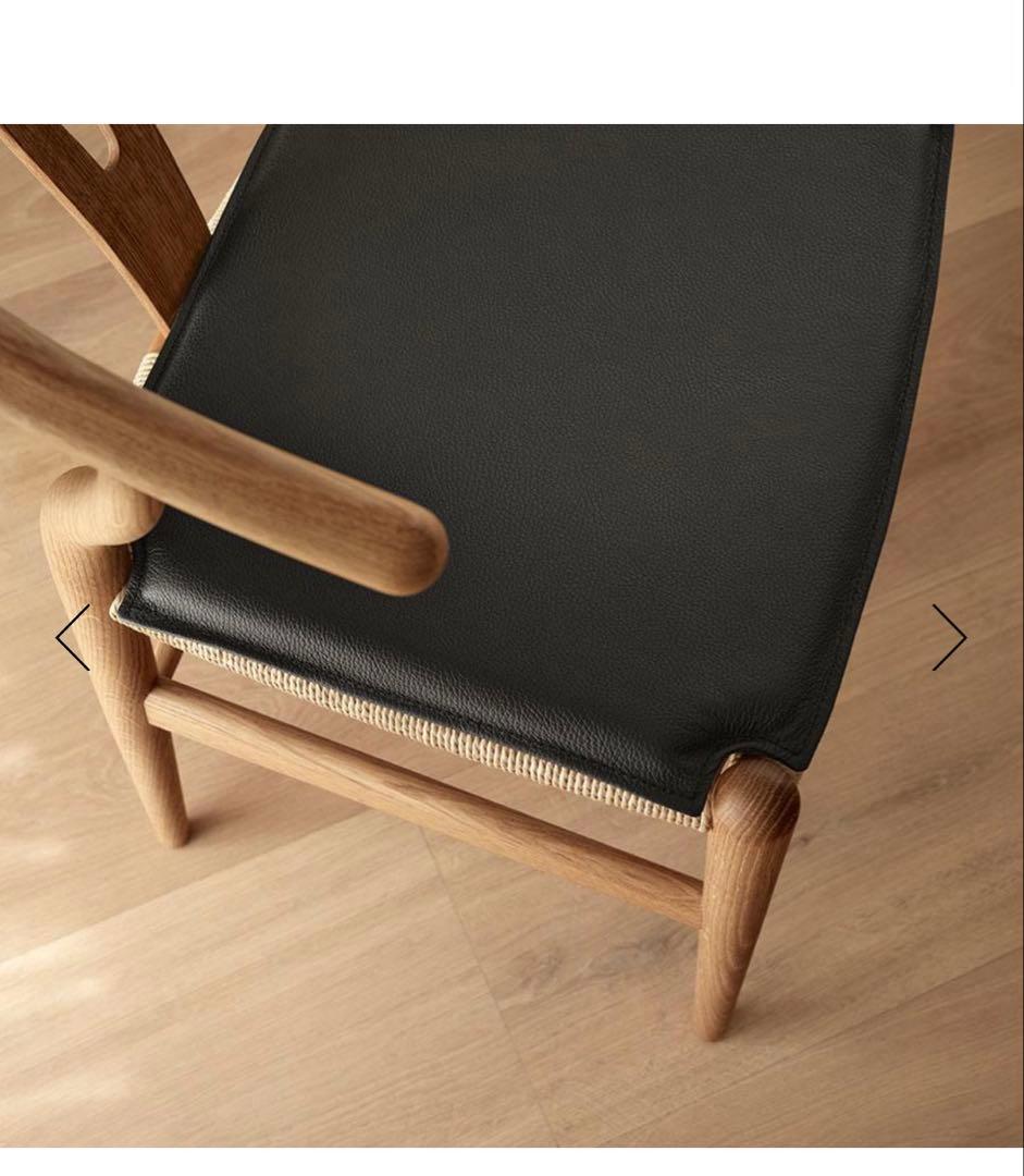 新品　CARL HANSEN&SON CH24 Yチェア レザークッション　2枚