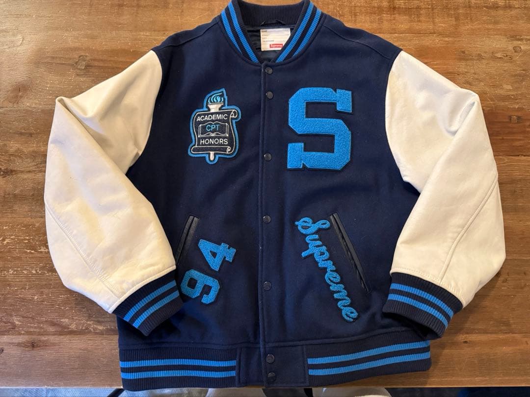 Supreme 19AW Team Varsity Jacket スタジャンXL