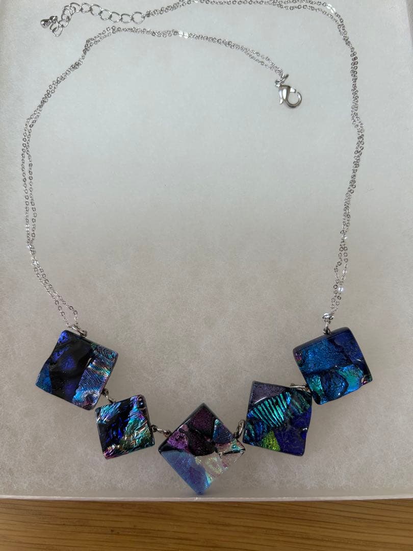 福村彩乃ガラス工芸作家ネックレス