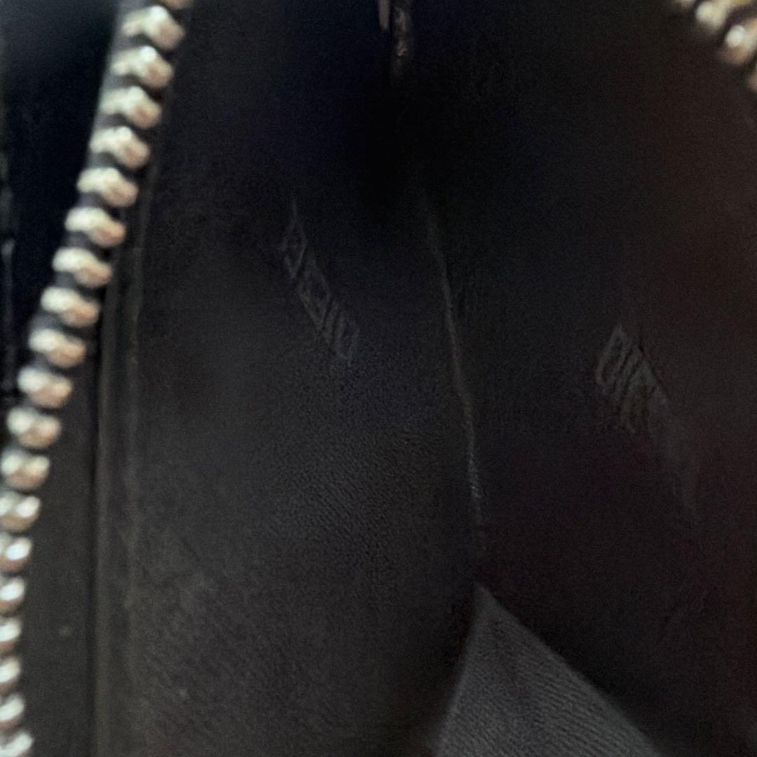 DIESEL 黒 レザー 二つ折り財布