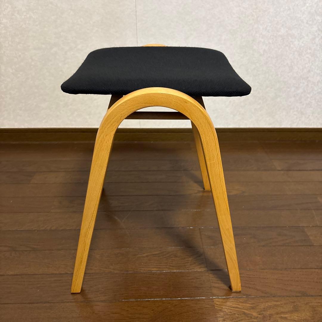 【良品】秋田木工 スタッキング スツール 剣持勇