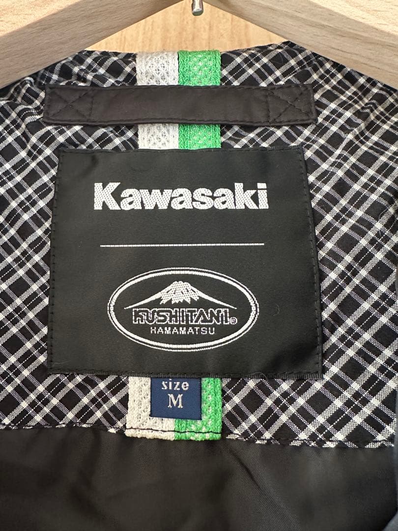 使用数回！美品カワサキ　クシタニコラボ3レイヤージャケット