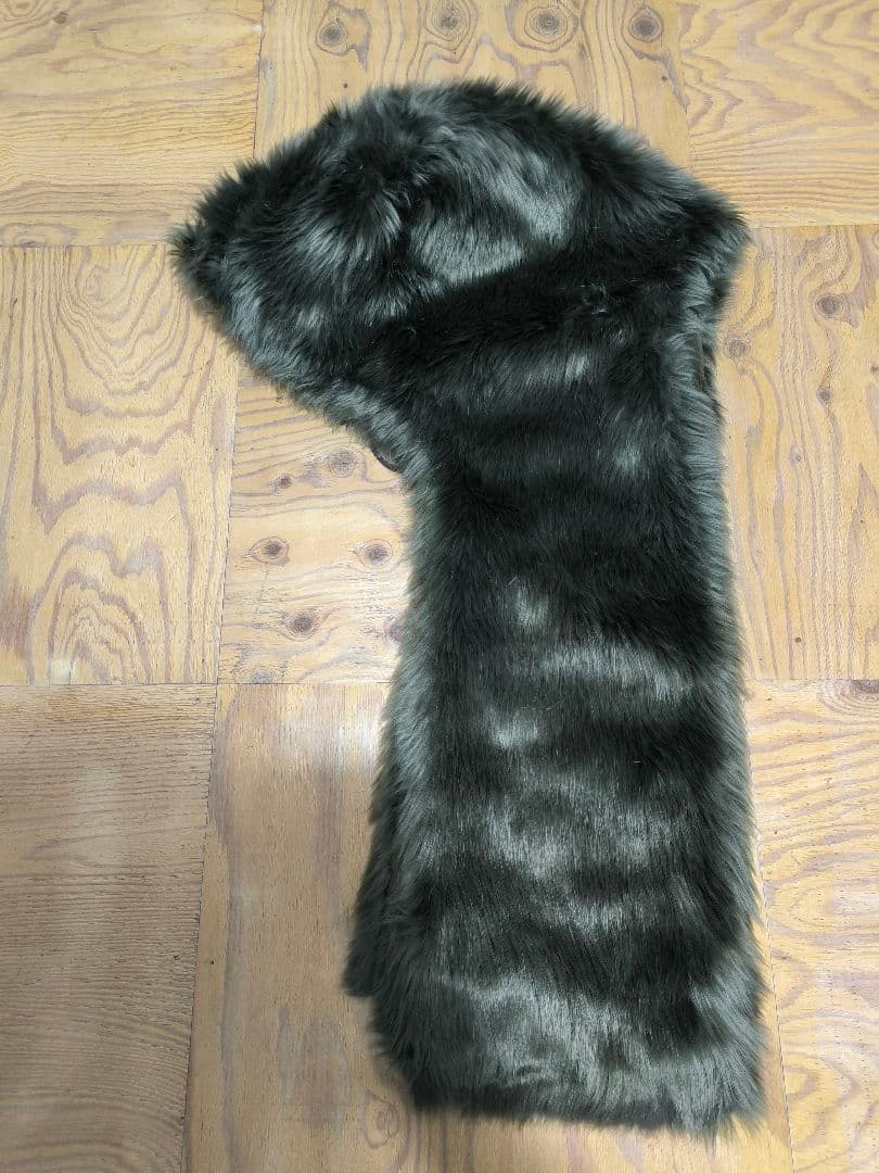 almostblack21aw　BOA HOOD STOLE