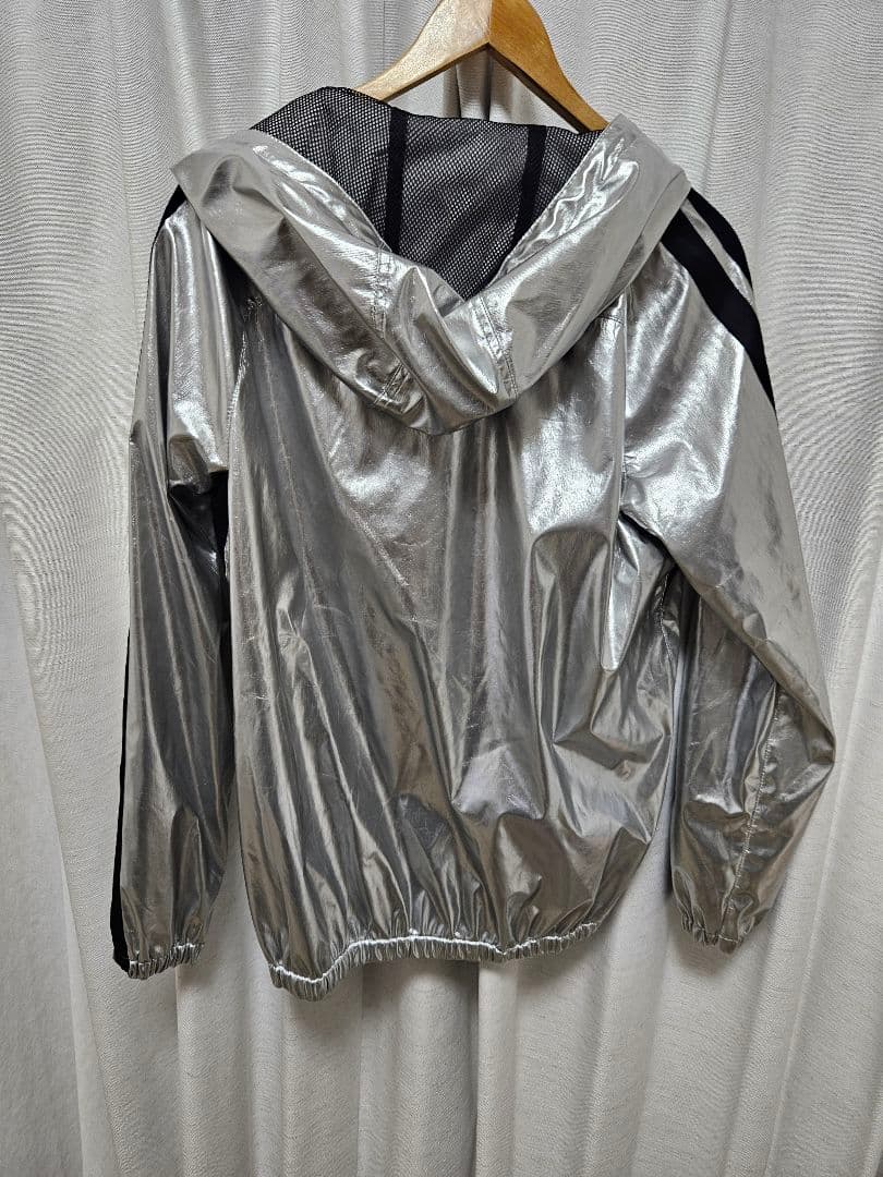 【✨未使用新品✨】タグ付　JACK BUNNY シルバー フードジャケットメンズ