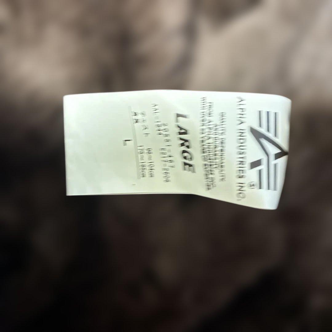 ケンALPHA N-1フード付きミリタリーLサイズ U.S.A.L.