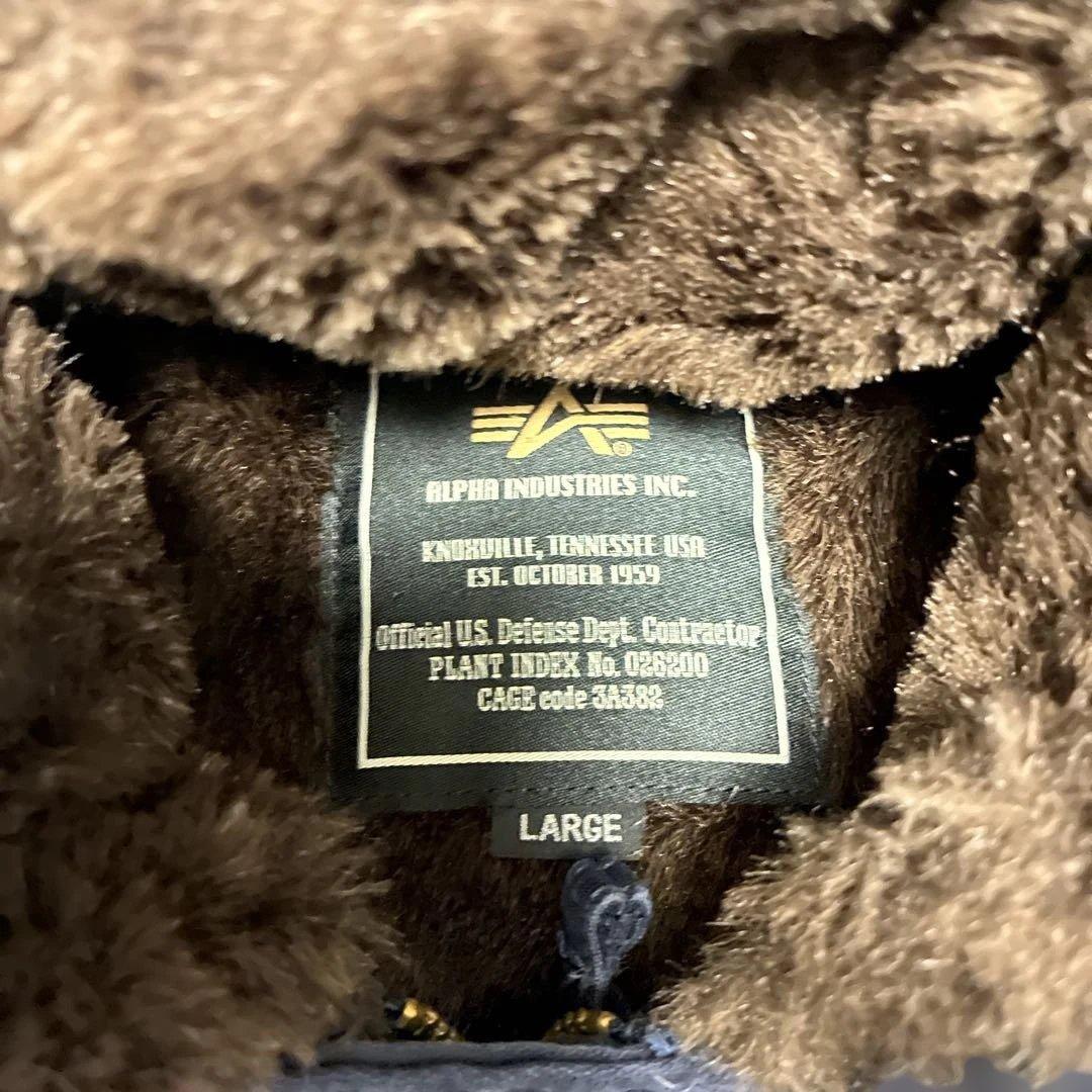 ケンALPHA N-1フード付きミリタリーLサイズ U.S.A.L.