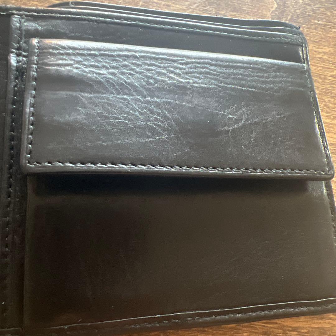 GUCCI二つ折り財布　薄型ミニコンパクトウォレット　メンズ　イタリア製