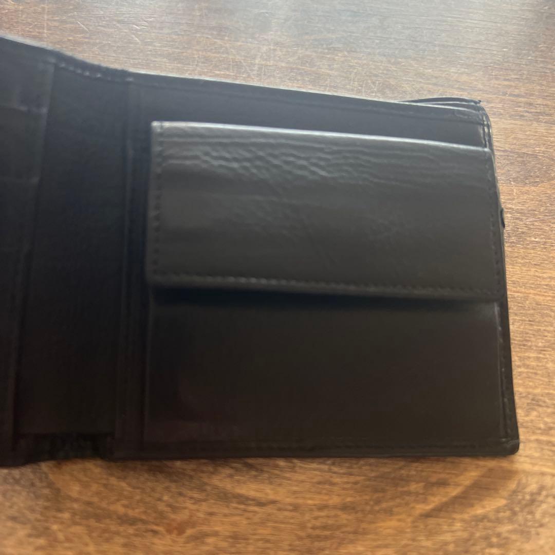 GUCCI二つ折り財布　薄型ミニコンパクトウォレット　メンズ　イタリア製