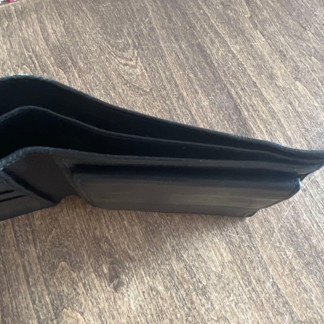 GUCCI二つ折り財布　薄型ミニコンパクトウォレット　メンズ　イタリア製