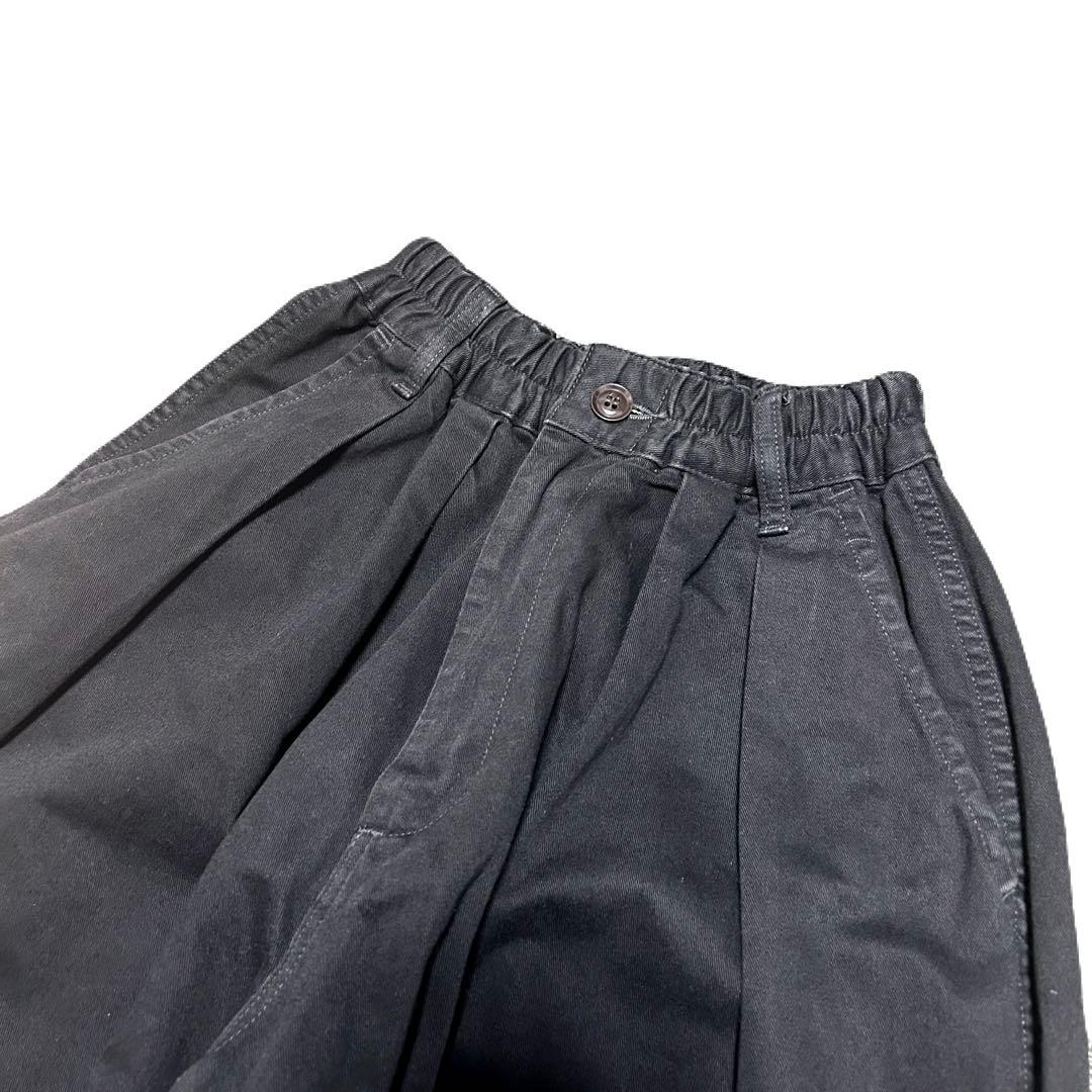 美品！HARVESTY ハーベスティ サーカスパンツ ブラック 0