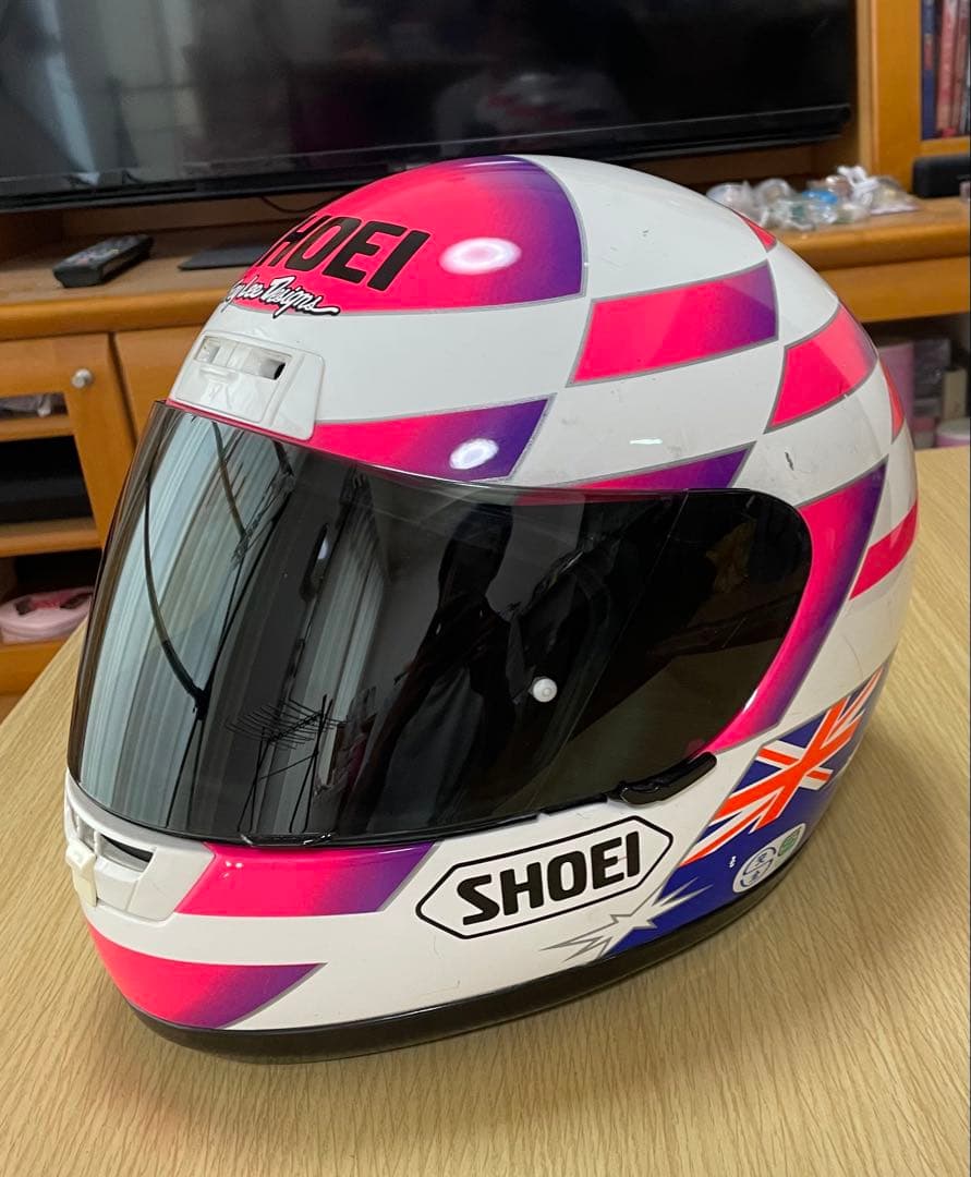 SHOEI ワインガードナー　替えシールド付 希少　ヘルメット　当時物　中古