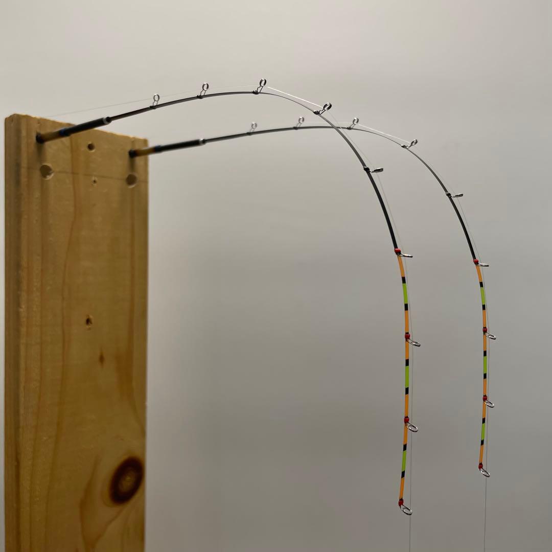 公魚　ハンドメイドロッド　レギュラーテーパー　350mm 2本セット