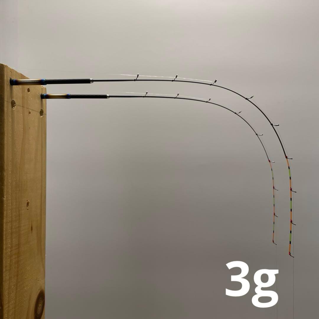 公魚　ハンドメイドロッド　レギュラーテーパー　350mm 2本セット
