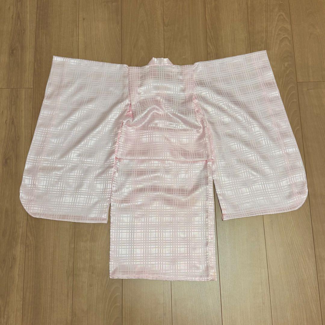 3歳着物　七五三　正絹　絞り　お着物　長襦袢　セット