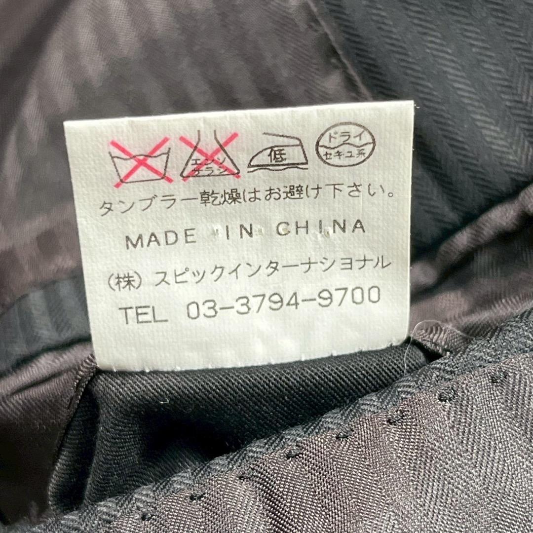 トルネードマート フレアパンツスーツ セットアップ ストライプ【L】ブラック