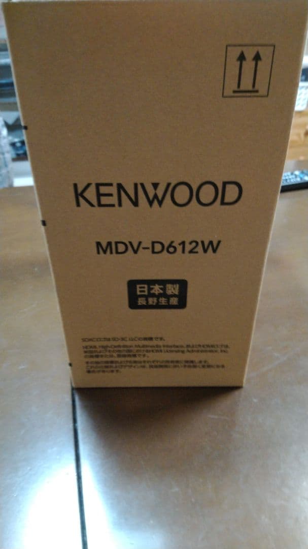 期間限定ケンウッド　KENWOOD MDV-D612W AVナビゲーショシステム