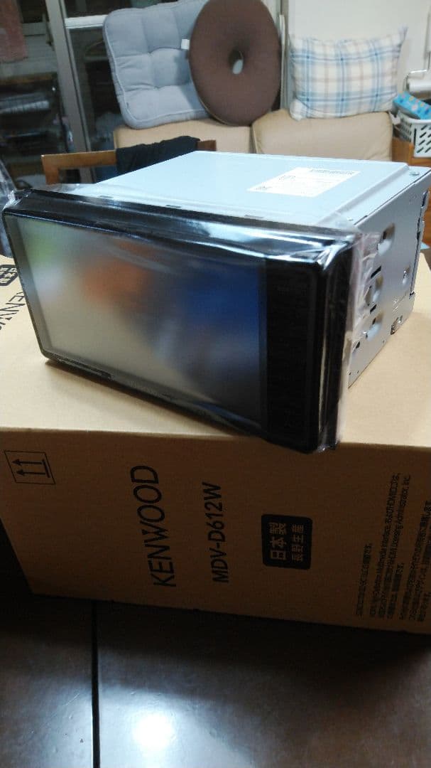 期間限定ケンウッド　KENWOOD MDV-D612W AVナビゲーショシステム