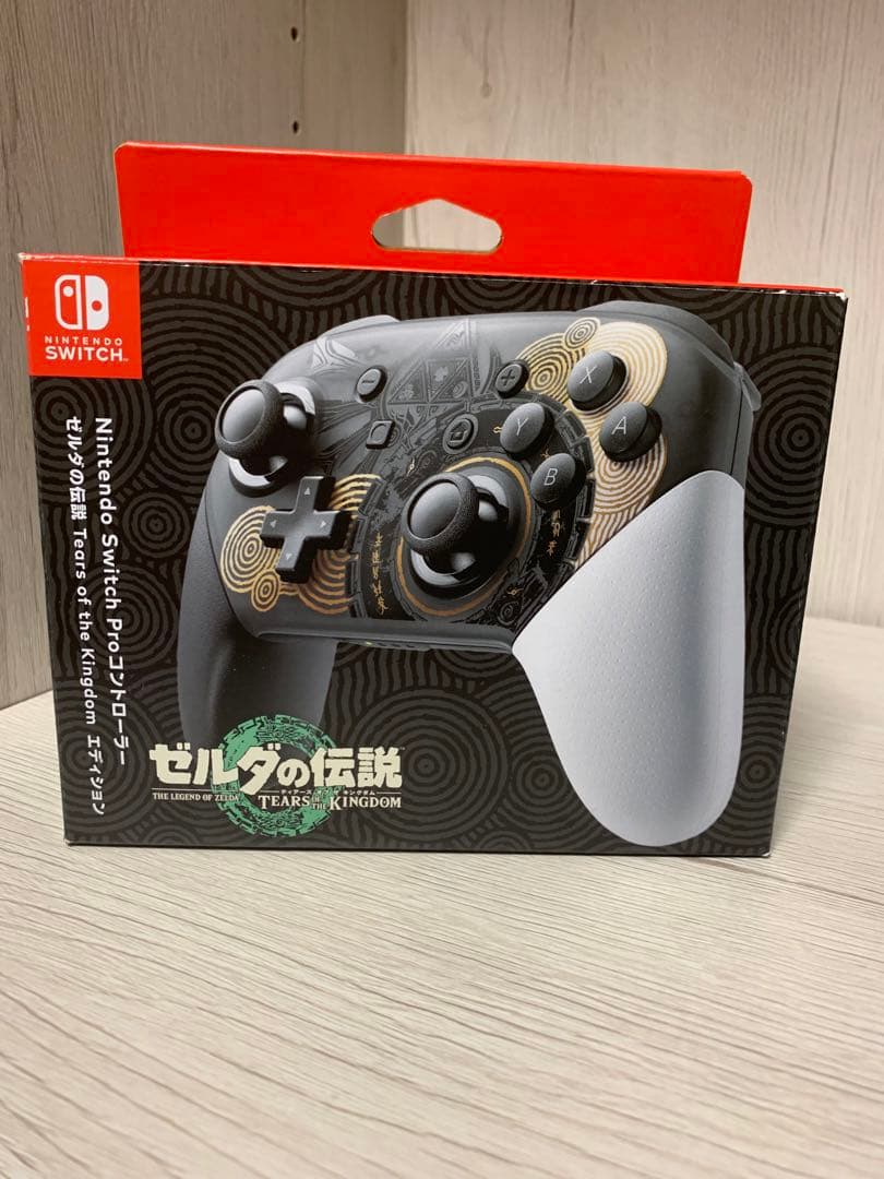 Switch Proコン ゼルダの伝説 ティアーズ オブ ザ キングダムエディ…