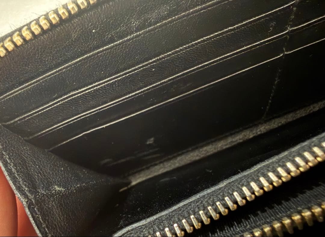 【希少】 SAINT LAURENT レオパード 長財布 ピンク ヒョウ