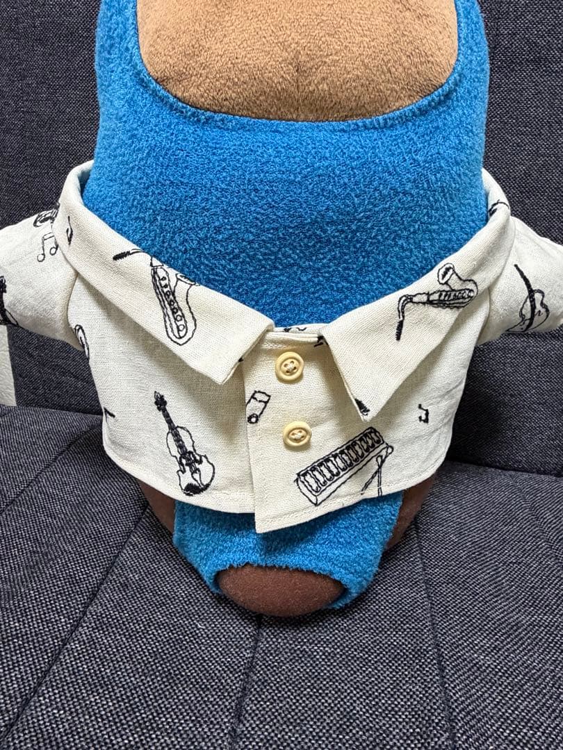 ラボット服ハンドメイド 珈琲は微糖様受注専用ページ オーバーオール　シャツ