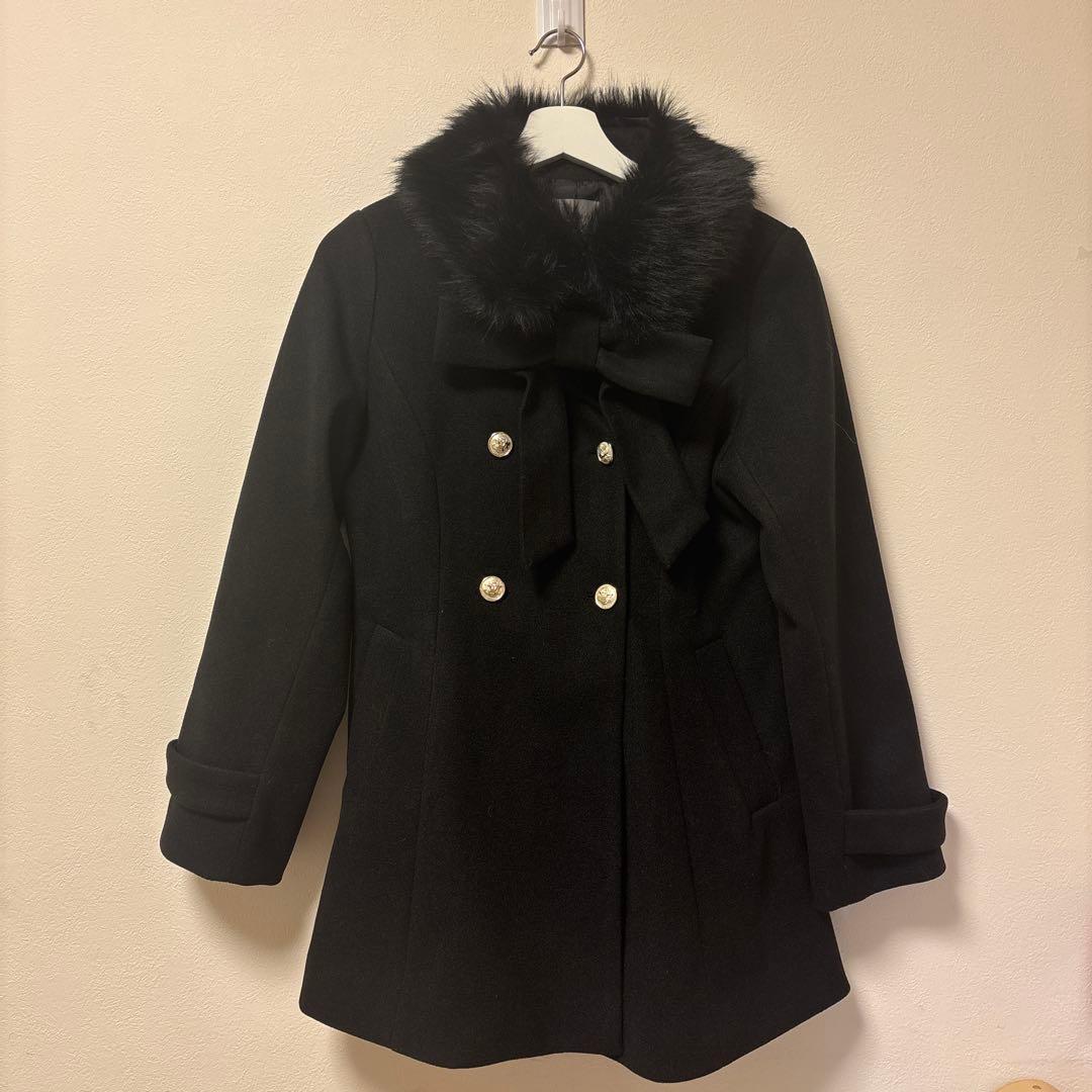 OLIVE des OLIVE マルチ way リボンミドルコート