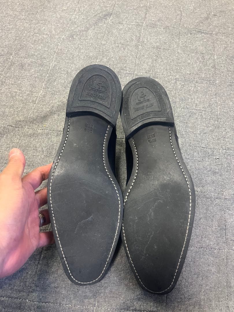 SCOTCH GRAIN ドレスシューズ 26½ EEE ブラック